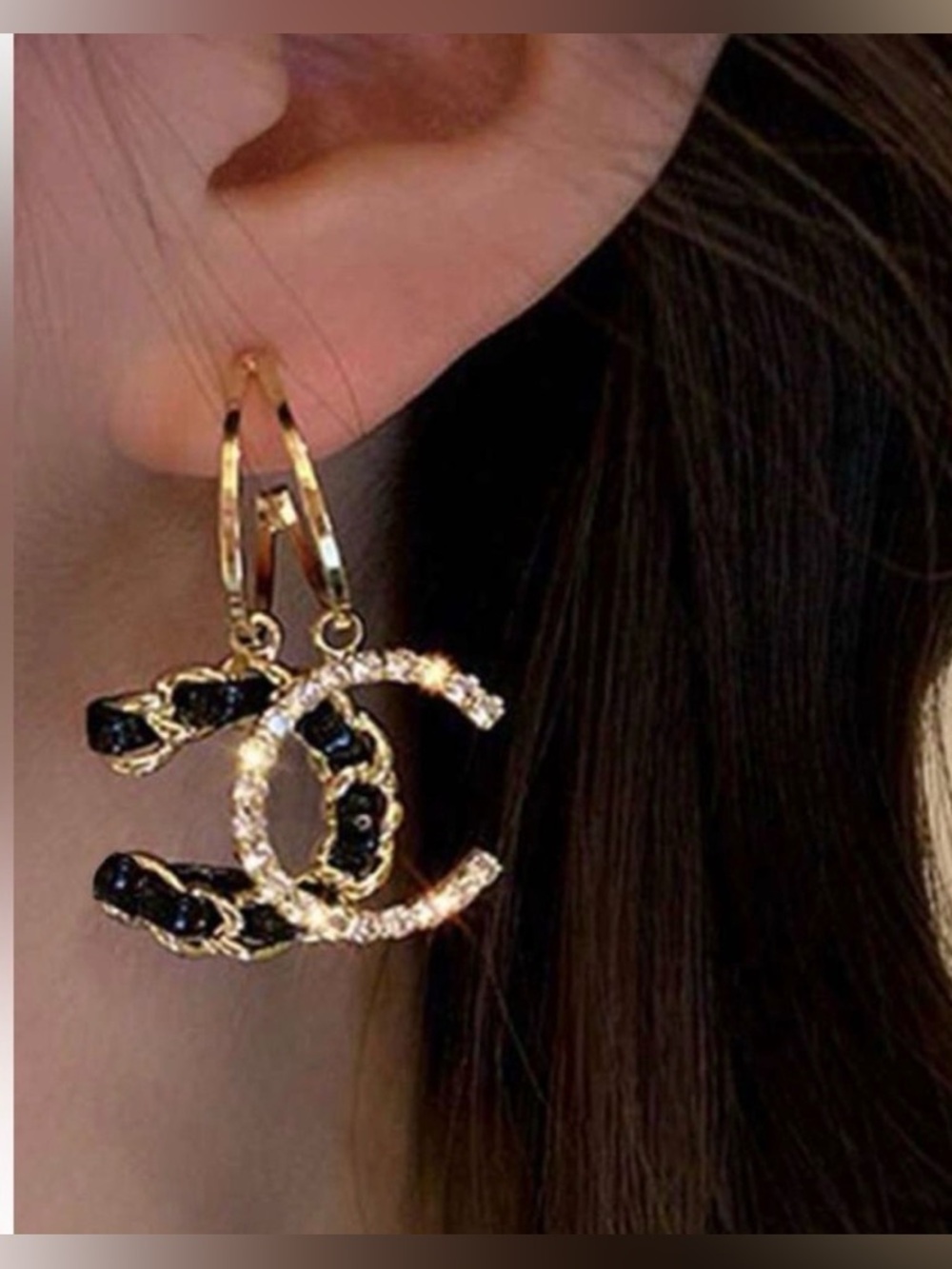 Elegant CC Designer Earrings Fashion